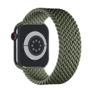 APPLE WATCH 44MM BRAIDED SOLO LOOP - SIZE 8 - IVERNESS GREEN - Like New