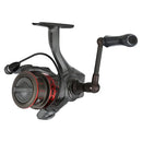 ABU GARCIA ELITE MAX SPINNING REEL,R/L HANDLE POS,HYBRID FRONT DRAG - BLACK/RED - Like New