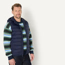 AMAZON ESSENTIALS MEN'S REGULAR-FIT LIGHTWEIGHT HOODED PUFFER VEST NAVY XL - Brand New