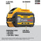 DEWALT FLEXVOLT 20V/60V MAX Battery 9.0-Ah DCB609 - Yellow - Like New