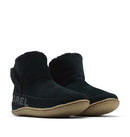 1876141011 SOREL WOMEN'S NAKISKA BOOTIE BLACK/SAGE SIZE 9 - Like New