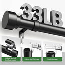 Time Forest Curtain Rods for Windows 48 to 84 Inch Heavy Duty B091XY1366 - Like New