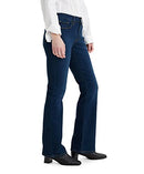 LEVI'S WOMEN'S CASUAL CLASSIC MID RISE BOOTCUT JEANS SIZE WOMEN 4 COBALT MARCH - Brand New