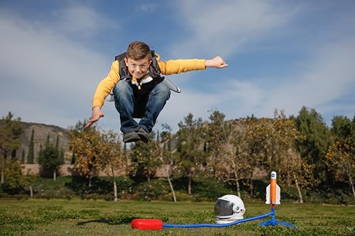 STOMP ROCKET SPACE COLLECTION ROCKET LAUNCHER FOR KIDS 3 NASA ROCKETS - GREEN - Like New