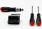 BLACK+DECKER 65 PIECE HOME REPAIR TOOL SET WITH TOOL BAG - BLACK/ORANGE - Like New