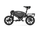 JETSON AXLE X ADULT 12” STEP OVER ELECTRIC FOLDING BIKE - BLACK - Like New