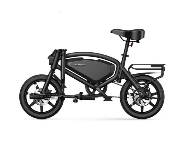 JETSON AXLE X ADULT 12” STEP OVER ELECTRIC FOLDING BIKE - BLACK - Like New