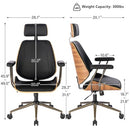 BERYTH HIGH BACK ERGONOMIC OFFICE CHAIR, WITH HEADREST & ARMS, BLACK Black - Like New