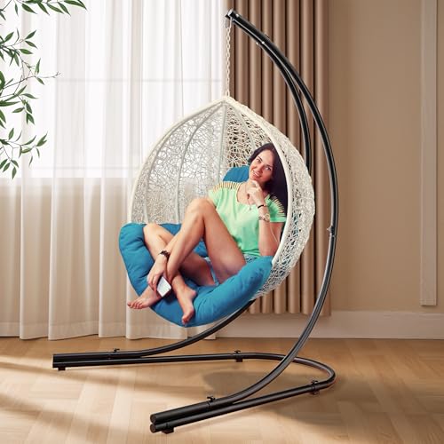 Sorbus Hammock Chair Stand Hanging Chair Stand Heavy Duty Steel Sensory - Like New