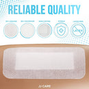 Adhesive Island Dressing [Pack of 50], 4” x 10” Sterile Bordered Gauze - Brand New