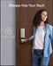 EUFY Smart Lock Touch Control Wi-Fi Bridge Fingerprint Door Lock T8510044 Nickel - Brand New