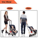 Car Seat Travel Carts Stroller with Wheels Air Travel Light Portable B07T7D2ZX5 - Brand New