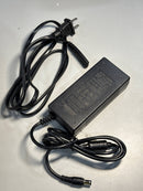 SHENZHEN AC/DC ADAPTER - INPUT 100-240VAC 50/60HZ MAX 2.5A OUTPUT DC 50.4V, 1A - Like New