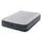 INTEX MID-RISE AIR MATTRESS BED BUILT-IN PUMP DURA-BEAM DURA 13" FULL - GRAY - Brand New