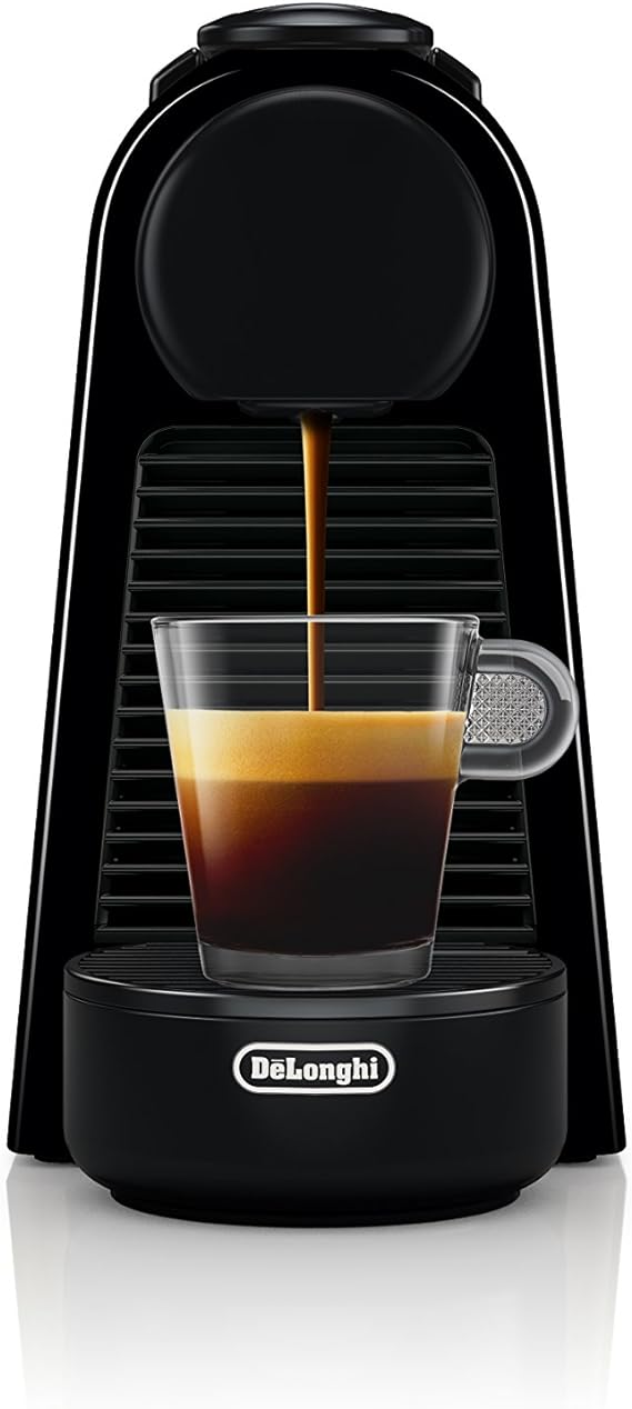 De'Longhi Nespresso EN85B Essenza Mini Coffee and Espresso Machine 110ml - Black Like New