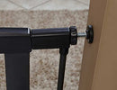MidWest 29" High Walk-Thru Pressure Mounted Steel Dog Gate - Graphite - Like New