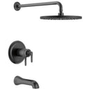DELTA 17 SERIES DUAL-FUNCTION THERMOSTATIC FAUCET MATTE BLACK - Scratch & Dent