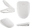 Facilavi FC3SE Electronic Heated Bidet Toilet Seat, Elongated - White Like New