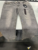 BLU ROCK MEN'S FLEX STRETCH SLIM FIT STRAIGHT JEANS SIZE: MEN 40X31 - DARK GRAY - Brand New