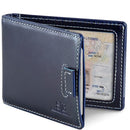 SERMAN BRANDS RFID Blocking Slim Money Clip Wallet – Leather Bifold Front Pocket - Like New