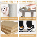 Pawstory Cat Tree Cat Tower Sisal Scratching Post for Indoor Cats B09FZ9ZV55 - Brand New
