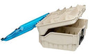 135010 PLANO TWO LEVEL MAGNUM 3500 TACKLE BOX SANDSTONE BLUE - Like New