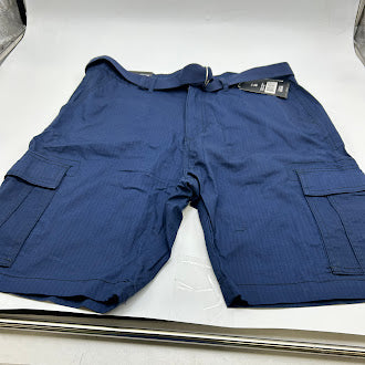 RUGGED TRAIL DARK BLUE CARGO SHORT 6 POCKETS - SIZE: MEN 34 - DARK BLUE (NAVY) - Brand New