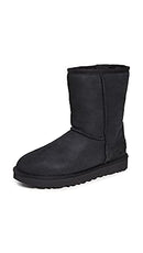 1016223 UGG WOMEN CLASSIC SHORT II BOOT SIZE 10 BLACK - Like New