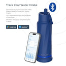 WATERH VITA SMART WATER BOTTLE 18 OZ - MAGNETITE BLUE - Like New