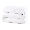 EVOLIVE PRE-WASHED ALL SEASON DOWN ALTERNATIVE COMFORTER, TWIN - WHITE - Brand New