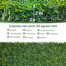 ODTORY Artificial Boxwood Panel Roll 40X160 Greenery Backdrop B0FK5276Z2 - Brand New