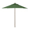 SHADE BASICS 11-FOOT ROUND EVERGREEN SERIES FAUX-WOOD PATIO UMBRELLA - Like New