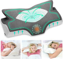 Elviros Cervical Memory Foam Contour Pillows Neck and Shoulder - Scratch & Dent