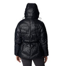 COLUMBIA WOMEN'S PEAK TO PARK II INSULATED HOODED JACKET BLACK GUNMETAL 3X PLUS - Brand New