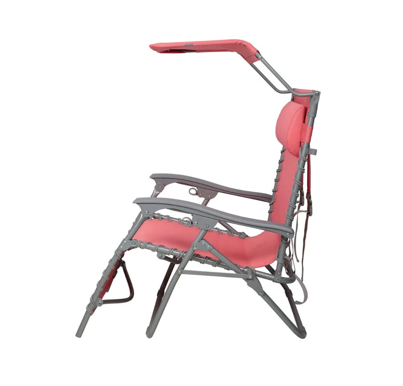 Bliss Hammocks 26" Gravity Free Beach Chair GBC-026-CL - CORAL Like New