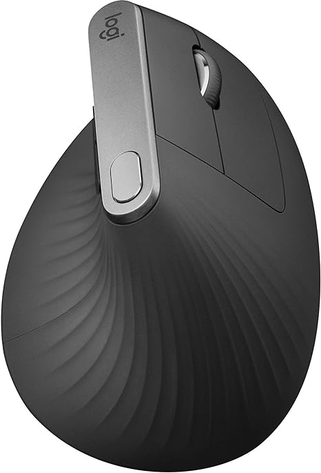 Logitech MX Vertical Mouse Ergonomic Reduces Muscle Strain 910-005447 - Graphite Like New