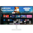 SAMSUNG 32" M5 M50D FHD SMART MONITOR STREAMING TV LS32DM501ENXZA, 2024 - WHITE - Like New