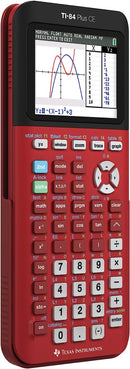 Texas Instruments TI-84 Plus CE Color Graphing Calculator - RADICAL RED - Like New