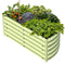 Olle Metal Raised Garden Beds 17" Tall 47”*27” MC221219000005 - Sage Green - Like New