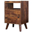 B07XDWC9KG HOOBRO End Table Black - Brand New