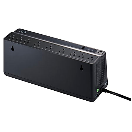 APC BACK-UPS 900 9-OUTLET/1-USB BATTERY BACKUP AND SURGE PROTECTOR - BLACK - Like New