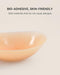 Niidor Adhesive Bra Strapless Sticky Invisible Push up Silicone Bra - Cream Like New