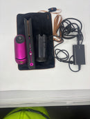 DYSON CORRALE STRAIGHTENER NICKEL/FUCHSIA - Like New