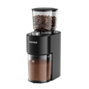 SOWTECH CONICAL BURR COFFEE GRINDER ELECTRIC MILL grain size timer 800W - BLACK - Like New