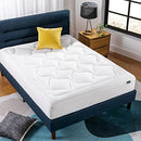 ZINUS 10 Inch Cloud Memory Foam Mattress, King, Fiberglass Free, White - Brand New