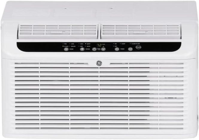 GE AHD08LZ ULTRA QUIET 350 SQ. FT. WINDOW AIR CONDITIONER - WHITE - Like New