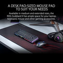 ASUS SCABBARD II GAMING MOUSE PAD 35.4” X 15.7” 90MP0210-BPUA00 - BLACK - Like New