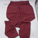 EMPIRE TREND POLYESTER SCRUBS PANTS - SIZE: WOMEN MEDIUM - BURGUNDY - Brand New
