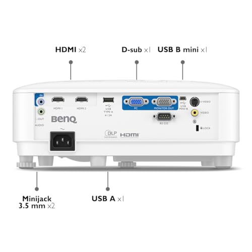 BENQ SVGA MS560 | DLP BUSINESS PROJECTOR | 4000 LUMENS - WHITE - Like New
