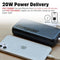 ENERGIZER 20000MAH PORTABLE CHARGER FAST CHARGING 22.5W PD3.0 UE20055PQ - BLACK - Brand New